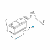 OEM 2015 Hyundai Equus Wiring Assembly-Battery Diagram - 91853-3N010