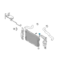 OEM 2008 Kia Spectra5 Cap Assembly-Radiator Diagram - 253302E000