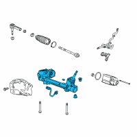 OEM 2015 Cadillac XTS Gear Assembly Diagram - 84494622
