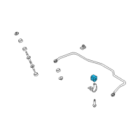 OEM Mercury Bushings Diagram - 6W1Z-5493-C