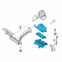 OEM 2015 Nissan Altima Air Cleaner Diagram - 16500-JA11A