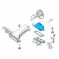 OEM 2017 Nissan Altima Air Cleaner Cover Diagram - 16526-JA10A