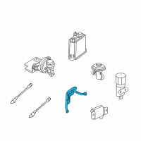 OEM 2005 Lincoln Navigator Tube Assembly Diagram - 2L7Z-9D477-DA