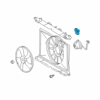 OEM Pontiac Vibe Module, Fan Control Diagram - 88975764