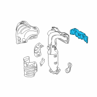 OEM 2015 Lexus ES300h Gasket, Exhaust Manifold Diagram - 17173-0V010