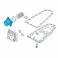 OEM 2022 Nissan Altima Cover-Filter Diagram - 31848-28X0A