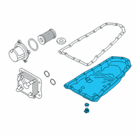 OEM 2021 Nissan Sentra Pan Assy-Oil Diagram - 31390-28X0E