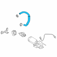 OEM 2006 Kia Sportage Hose-Vapor Diagram - 2902437500