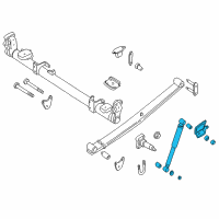 OEM 2002 Nissan Quest ABSORBER Shock Rear Diagram - 56200-7B025