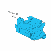 OEM 2018 Honda Civic Motor Assembly, Starter Diagram - 31200-5AA-A02