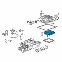 OEM 2015 Chevrolet Camaro Cooler Asm-Charging Air Diagram - 12622238