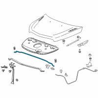 OEM 2015 Buick Enclave Rear Weatherstrip Diagram - 22761903