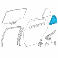 OEM 2006 Toyota Corolla Weatherstrip Diagram - 68189-02040