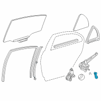 OEM 2003 Toyota Corolla Regulator Handle Diagram - 69260-01020-B6