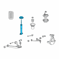 OEM Chevrolet Silverado 1500 Strut Diagram - 20955487