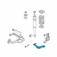 OEM 2014 Honda Civic Arm, Rear (Upper) Diagram - 52510-TR0-A11