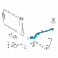 OEM Oldsmobile Bravada Hose Diagram - 15194579