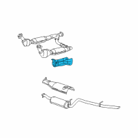 OEM Ford Expedition Exhaust Shield Diagram - 5L1Z-5G221-DA