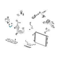 OEM 2009 Chevrolet Silverado 2500 HD Inlet Hose Diagram - 25835263