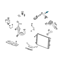 OEM Cadillac Escalade Sensor Diagram - 97385898