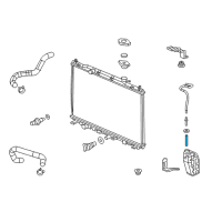 OEM Honda CR-V Tube, Reserve Tank Diagram - 19104-RS8-000