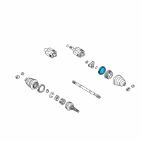 OEM 1996 Buick Riviera Clamp - Seal Retaining (109.0Mm0 Diagram - 7846473