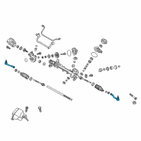 OEM 2016 Kia Sorento End Assembly-Tie Rod, RH Diagram - 56825C1090