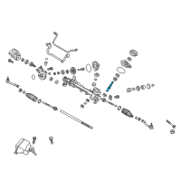 OEM 2018 Kia Optima PINION Assembly-Steering Diagram - 56511D4100