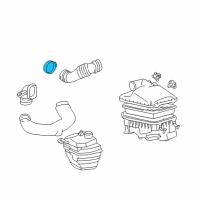 OEM 1998 Toyota Supra Inlet Hose Clamp Diagram - 90460-73011