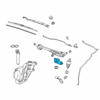 OEM 2014 Chevrolet Malibu Front Motor Diagram - 26228609