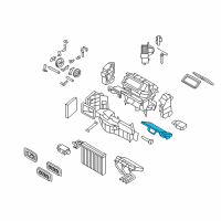 OEM 2007 BMW X5 Electric Auxiliary Heater, Front Diagram - 64-11-9-185-403