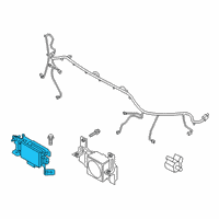 OEM 2022 Hyundai Ioniq Unit Assembly-Front Radar Diagram - 99110-G2100