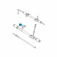 OEM 1995 Toyota Tacoma Housing Assembly Insulator Diagram - 45517-35030