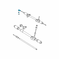 OEM Toyota Tacoma Outer Tie Rod Diagram - 45047-39175