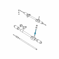 OEM 1996 Toyota Tacoma Pinion Assembly Diagram - 45509-35010