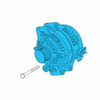 OEM BMW 528i Alternator Diagram - 12-31-7-591-268