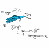 OEM 2015 Dodge Viper Column-Steering Diagram - 68159858AB