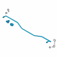 OEM 2020 Kia Stinger Bar Assembly-Rear Stabilizer Diagram - 55510J5100