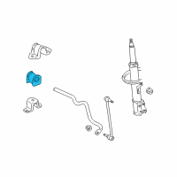 OEM 2006 Toyota Highlander Bushings Diagram - 48815-0E010