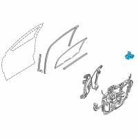 OEM 2006 Ford Freestyle Motor Diagram - 8F9Z-5423395-A