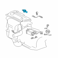 OEM Toyota Camry Valve Diagram - 25860-0H020