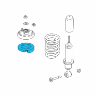 OEM 2014 Ford Expedition Spring Insulator Diagram - EL1Z-5536-A