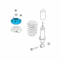 OEM 2016 Lincoln Navigator Upper Mount Diagram - EL1Z-18A099-A