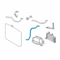 OEM Lexus Hose, Transmission O Diagram - 32943-0E220