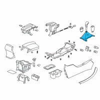 OEM Boot Assy*NH167L* Diagram - 77298-T2F-A21ZB