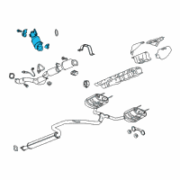 OEM 2014 Cadillac XTS Preconverter Diagram - 12657322