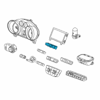 OEM 2017 Buick Cascada Hazard Switch Diagram - 13285126