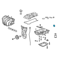 OEM GMC Canyon Seal-Vacuum Pump Diagram - 12668429