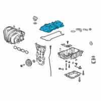 OEM 2014 Chevrolet Malibu Valve Cover Diagram - 12686424