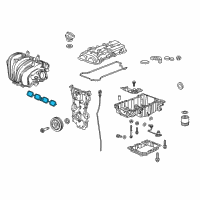 OEM Buick Envision Manifold Gasket Diagram - 12655276